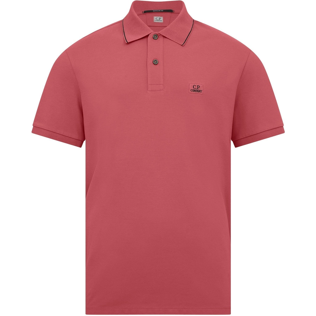 CP Company Polo Shirt - Red Bud 577